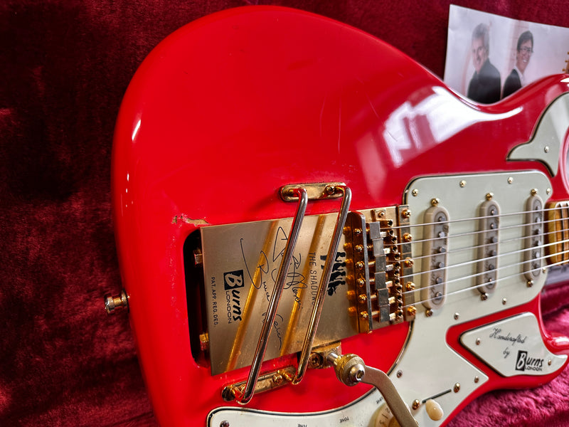 Burns Shadows Custom Signature Limited Edition Fiesta Red 2005
