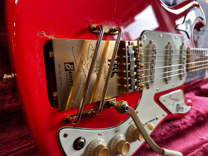 Burns Shadows Custom Signature Limited Edition Fiesta Red 2005