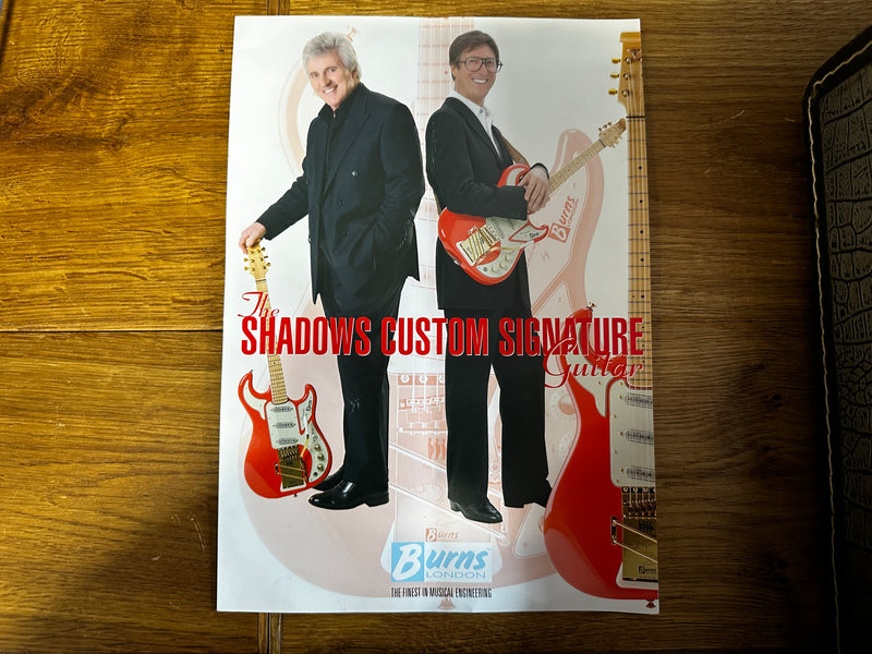 Burns Shadows Custom Signature Limited Edition Fiesta Red 2005