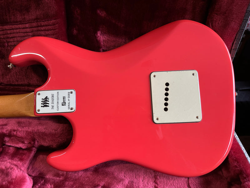 Burns Shadows Custom Signature Limited Edition Fiesta Red 2005