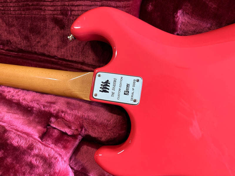 Burns Shadows Custom Signature Limited Edition Fiesta Red 2005