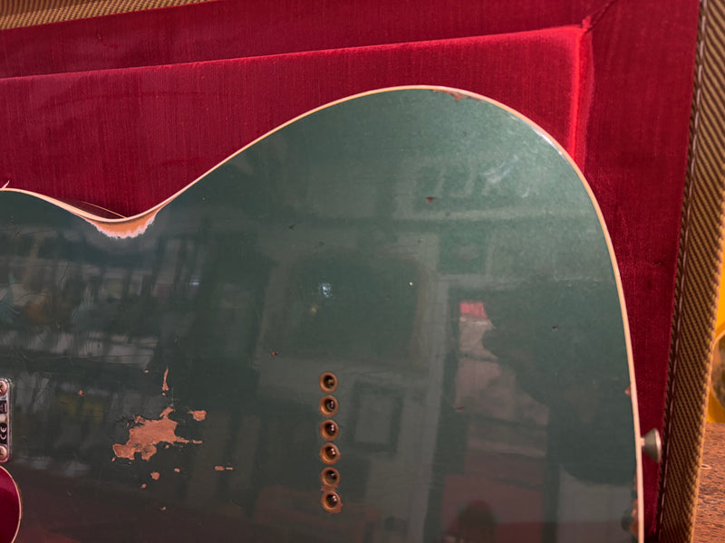 Fender Custom Shop '59 Telecaster Custom Relic Maple Aged Sherwood Green Metallic 2024