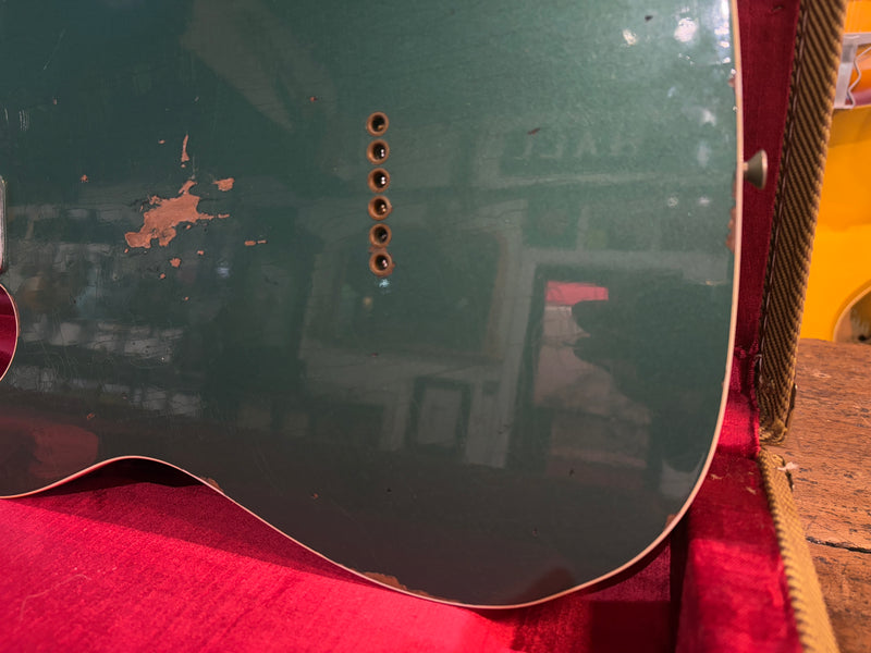 Fender Custom Shop '59 Telecaster Custom Relic Maple Aged Sherwood Green Metallic 2024