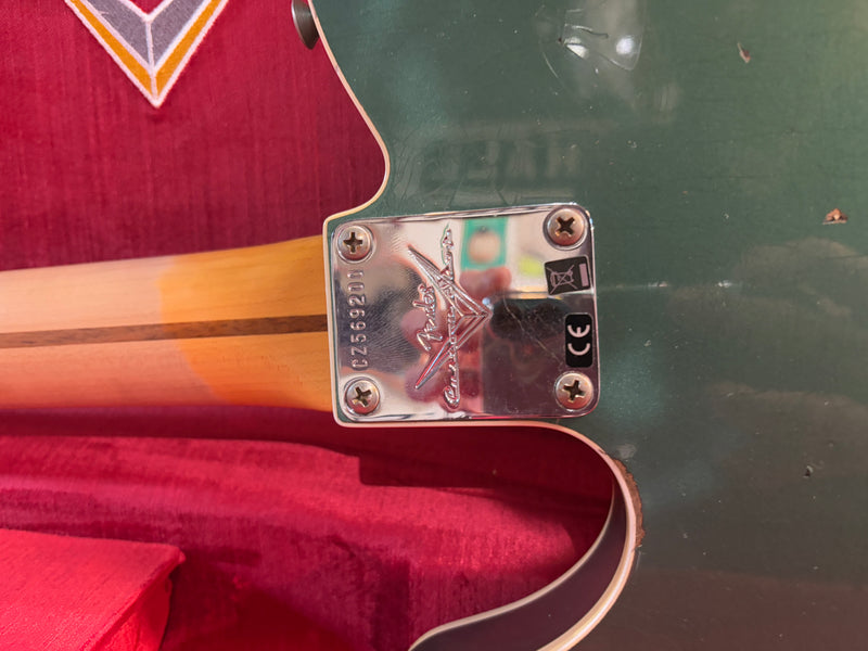 Fender Custom Shop '59 Telecaster Custom Relic Maple Aged Sherwood Green Metallic 2024