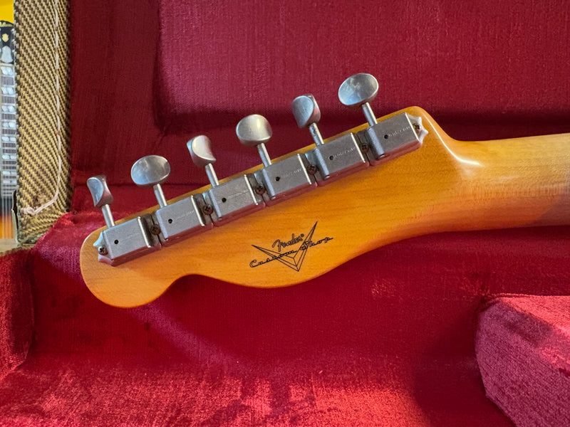 Fender Custom Shop '59 Telecaster Custom Relic Maple Aged Sherwood Green Metallic 2024