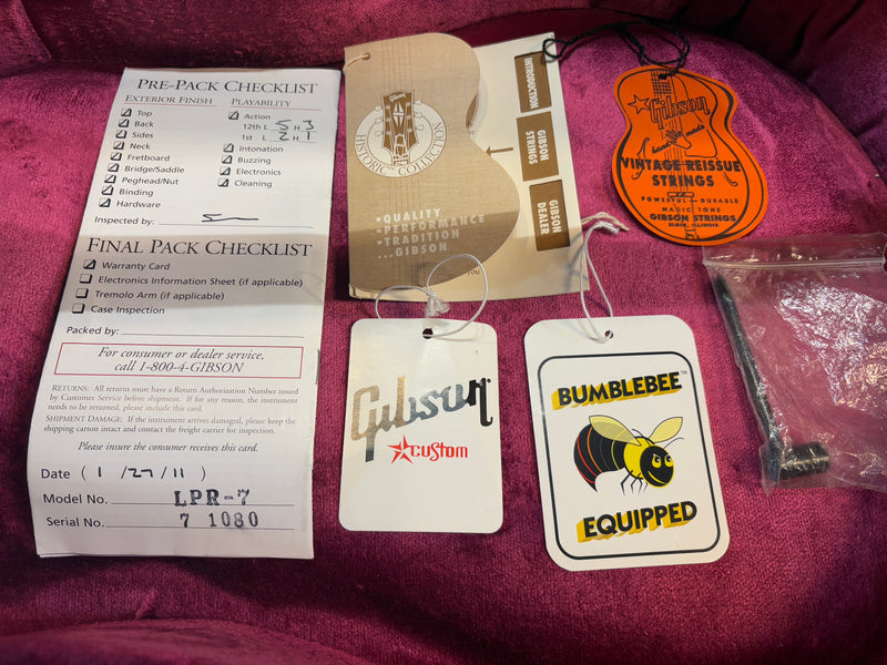 Gibson Custom Shop '57 Les Paul Reissue Goldtop 2011