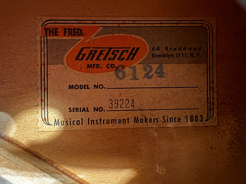 Gretsch 6124 Single Anniversary Sunburst 1961