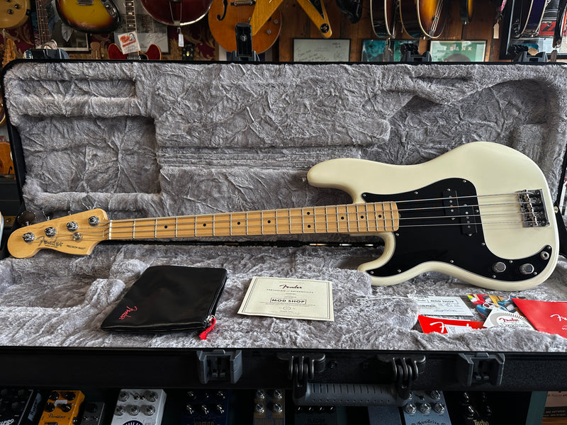 Fender Mod Shop US Precision Bass Left-Handed Olympic White 2020