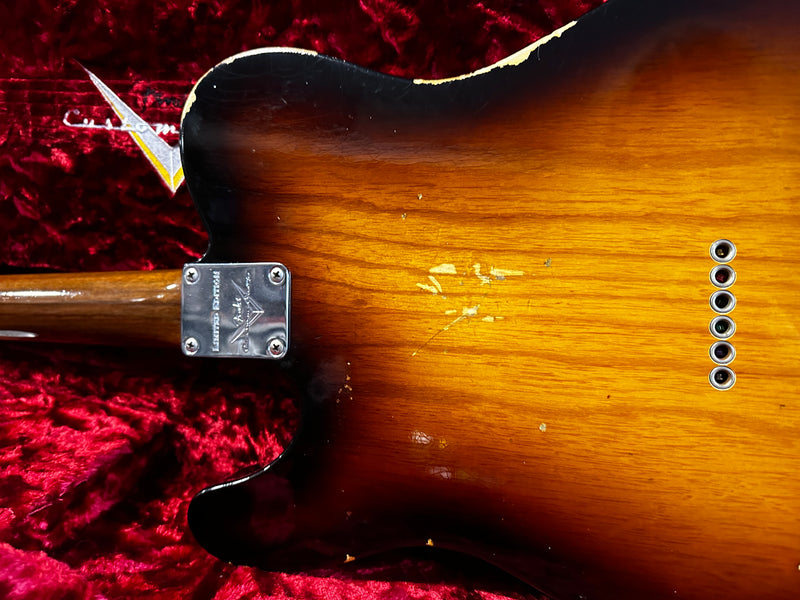 Fender Custom Shop '50s Thinline Telecaster Relic Rosewood Neck Limited Edition Sunburst 2016