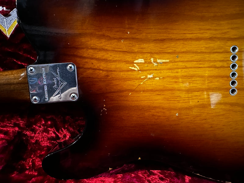 Fender Custom Shop '50s Thinline Telecaster Relic Rosewood Neck Limited Edition Sunburst 2016