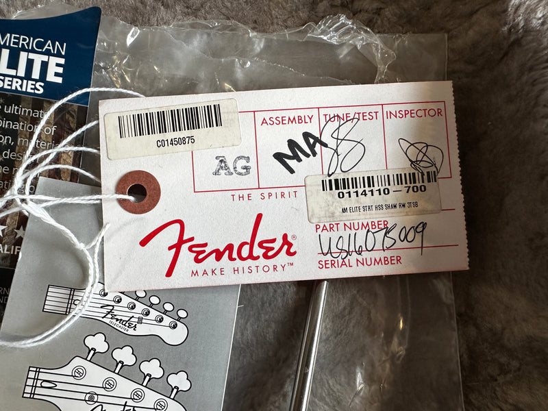 Fender American Elite Stratocaster HSS Sunburst 2016
