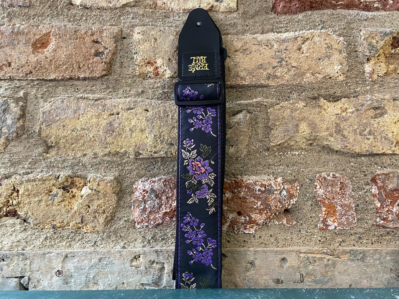 Ernie Ball Lavender Blossom Jacquard Strap