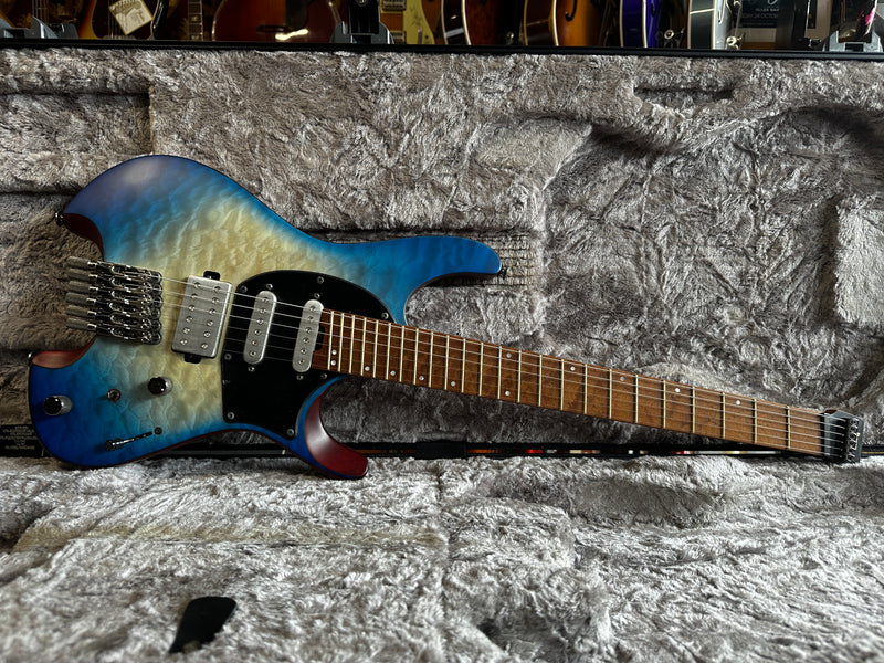 Ibanez QX54QM Blue Sphere Burst Matte 2021