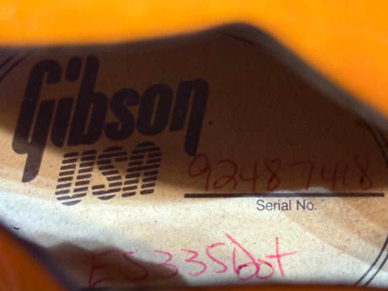 Gibson ES-335 Dot Sunburst 1997