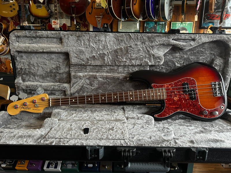 Fender American Professional Precision Bass Left-Handed Sunburst 2017