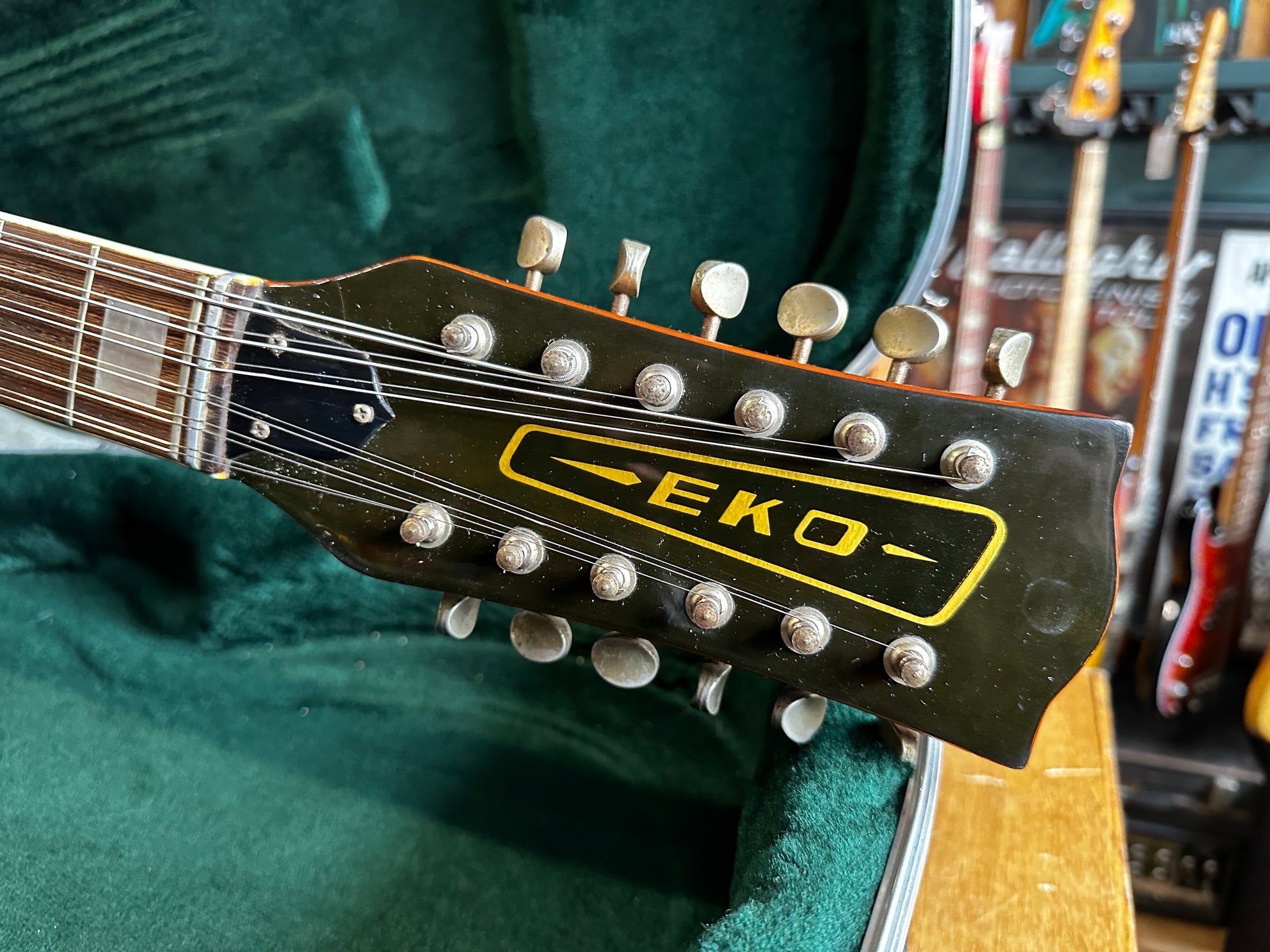 Eko Ranger Ii Eko Ranger XII Electra Natural 1970's - Some Neck Guitars
