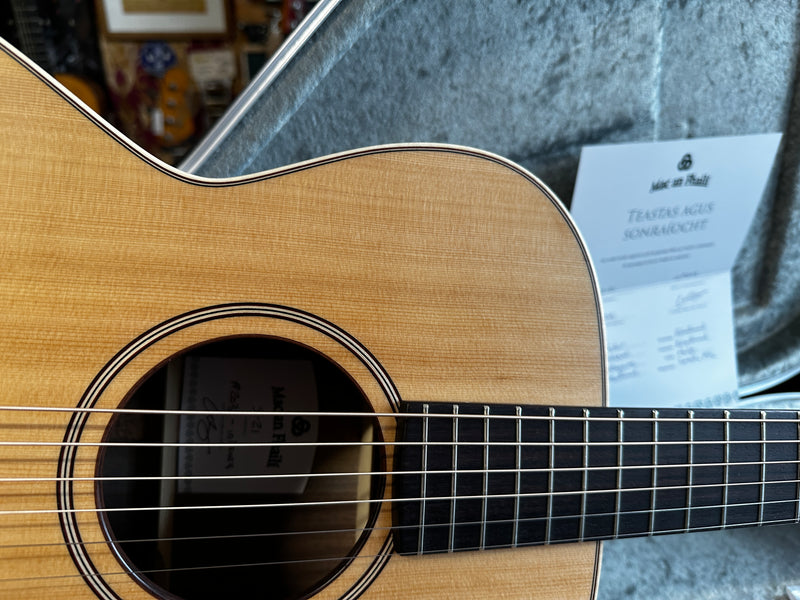 McNally Guitars S-21 Cedar/Walnut Natural 2023