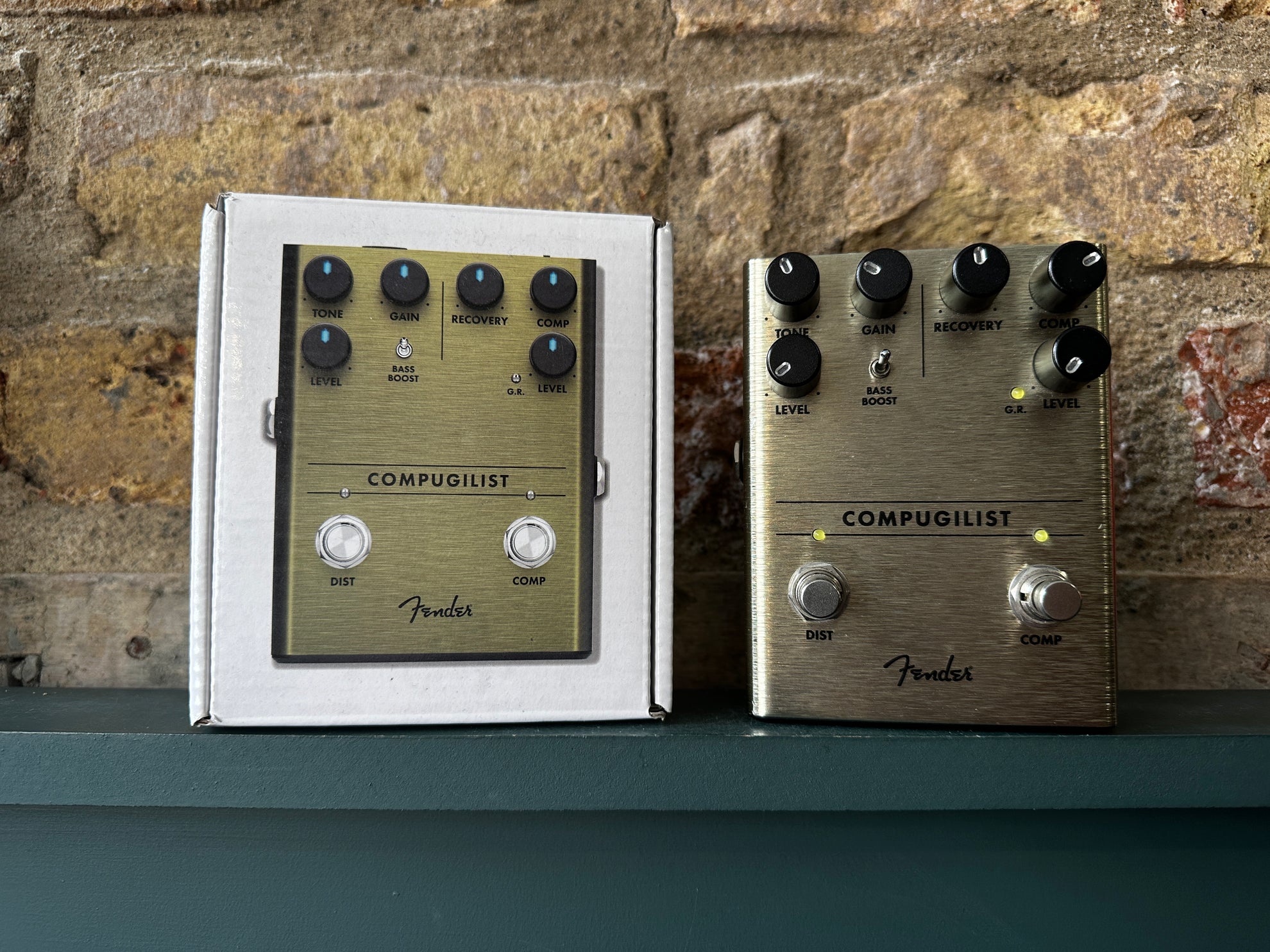 fender compugilist compressor/distortion pedal Fender Compugilist Compressor/Distortion