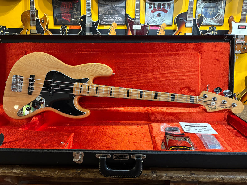 Fender American Vintage '75 Jazz Bass Natural 2007