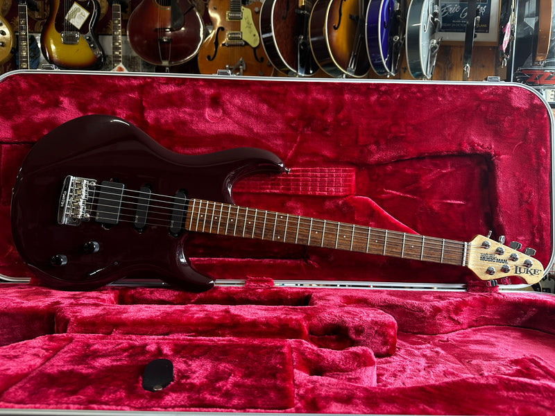 Ernie Ball Music Man Luke Rolls Burgundy 2005