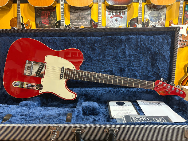 Schecter USA Custom Shop Mark Knopfler Spec PT SS Dakota Red 2020