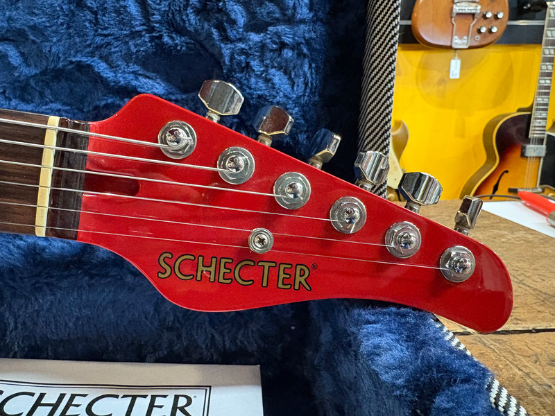 Schecter USA Custom Shop Mark Knopfler Spec PT SS Dakota Red 2020