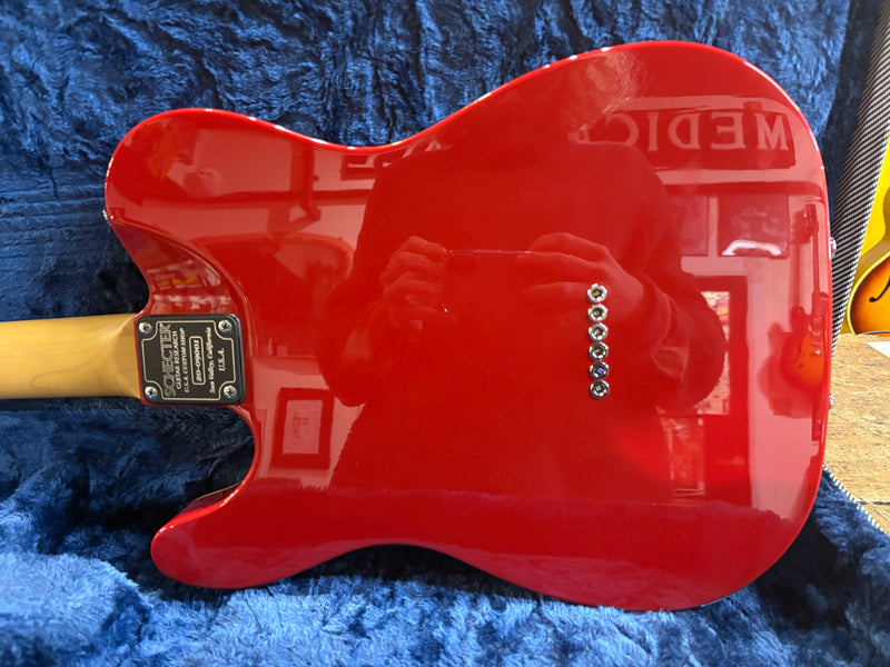 Schecter USA Custom Shop Mark Knopfler Spec PT SS Dakota Red 2020