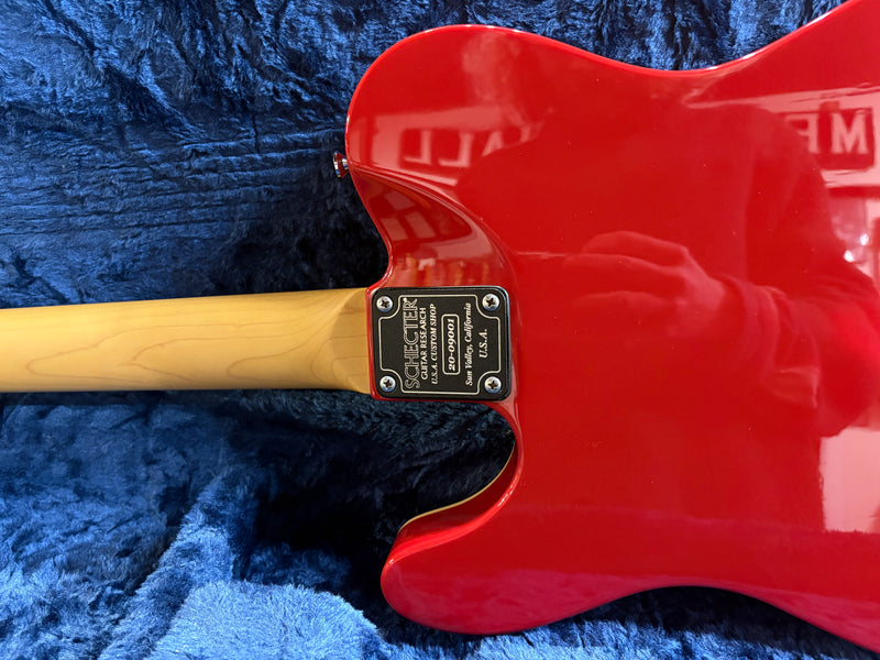Schecter USA Custom Shop Mark Knopfler Spec PT SS Dakota Red 2020