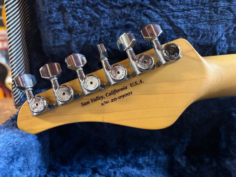 Schecter USA Custom Shop Mark Knopfler Spec PT SS Dakota Red 2020