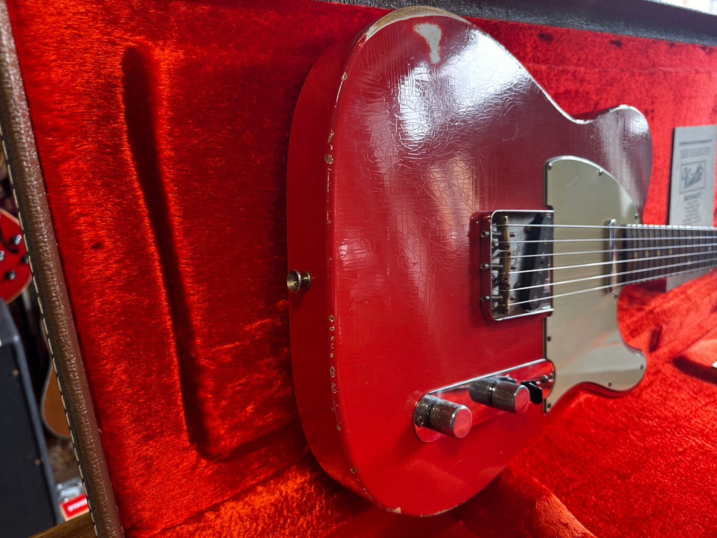 Vinetto Artifact SC 63 Fiesta Red Relic 2007 - Some Neck Guitars