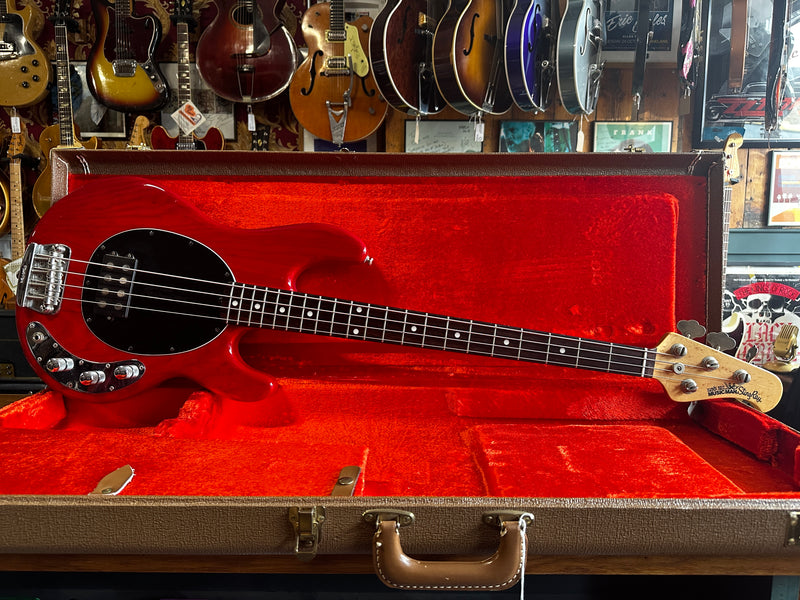 Ernie Ball Music Man StingRay Translucent Red 1998