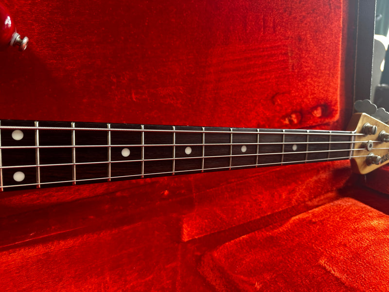Ernie Ball Music Man StingRay Translucent Red 1998