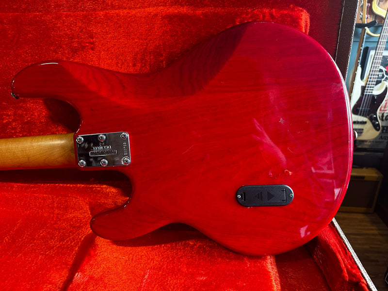 Ernie Ball Music Man StingRay Translucent Red 1998