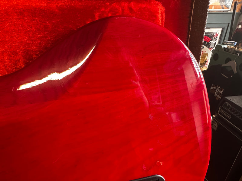 Ernie Ball Music Man StingRay Translucent Red 1998