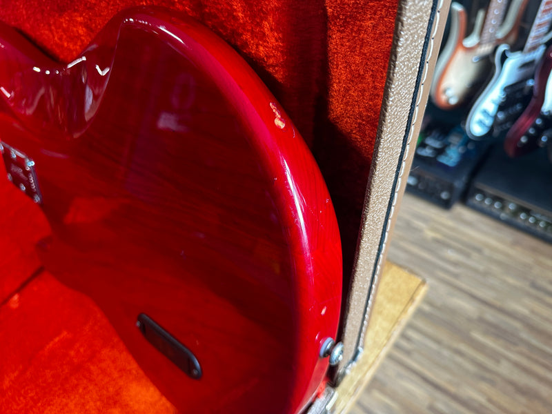 Ernie Ball Music Man StingRay Translucent Red 1998