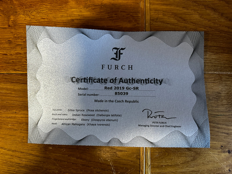 Furch Red Master's Choice GC-SR Natural 2019
