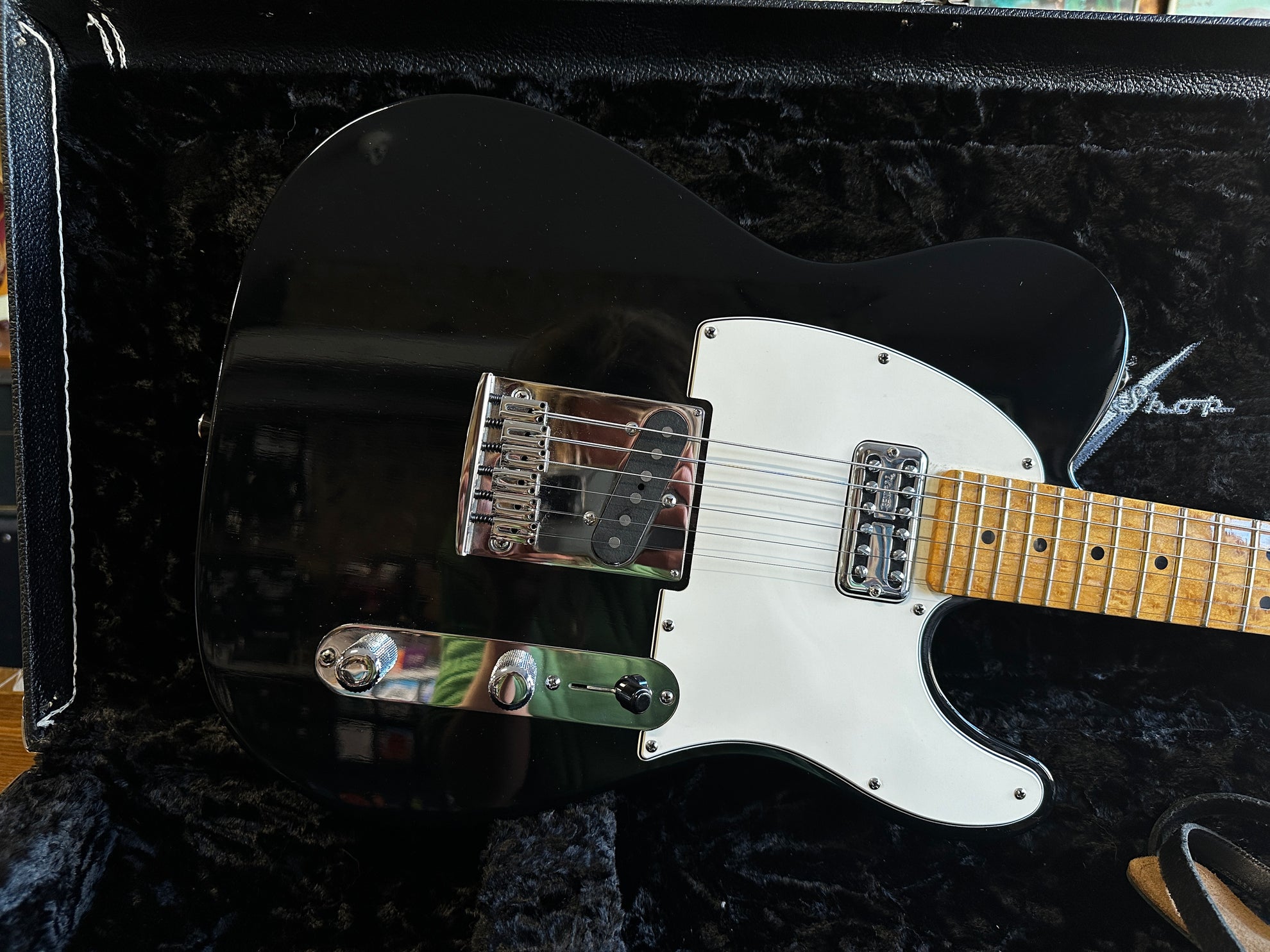 Custom Shop Tele Fender Custom Shop Custom Classic Telecaster Black 2009 - Some Neck Guitars