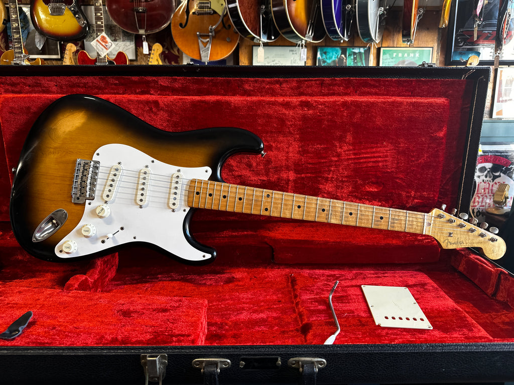 Fender ExTrad Series '57 Stratocaster Reissue Sunburst 1986 - Some Neck ...