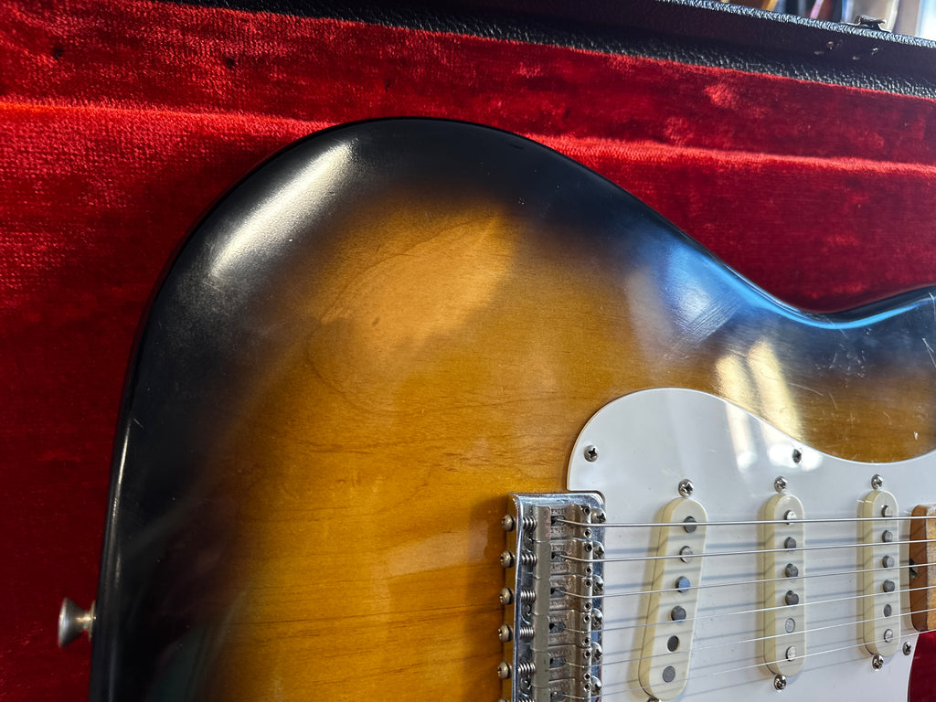 Fender ExTrad Series '57 Stratocaster Reissue Sunburst 1986 - Some Neck ...