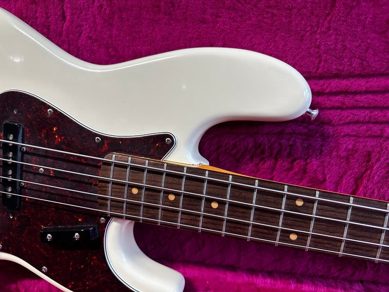 Fender Jazz Bass Olympic White Refinish 1963/2019