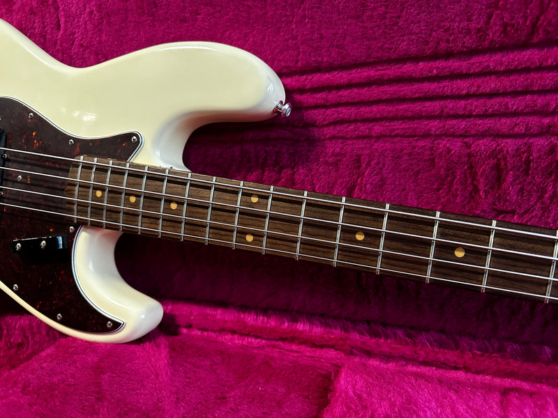 Fender Jazz Bass Olympic White Refinish 1963/2019