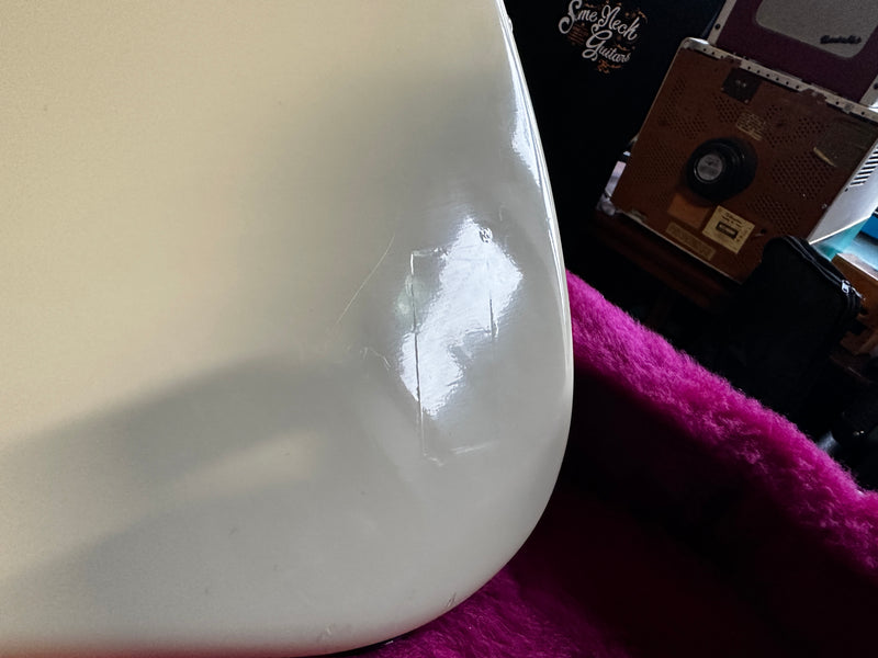 Fender Jazz Bass Olympic White Refinish 1963/2019
