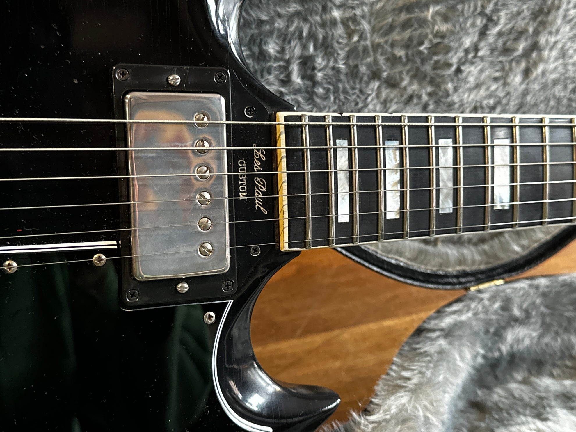 Gibson SG Custom Refinish Black 1961 - Some Neck Guitars