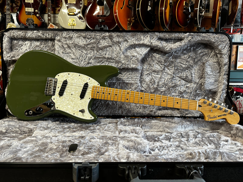 Fender Offset Series Mustang Olive 2017