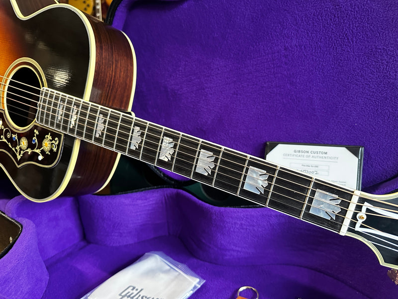 Gibson Custom Shop Historic Pre-War SJ-200 Rosewood Sunburst 2023