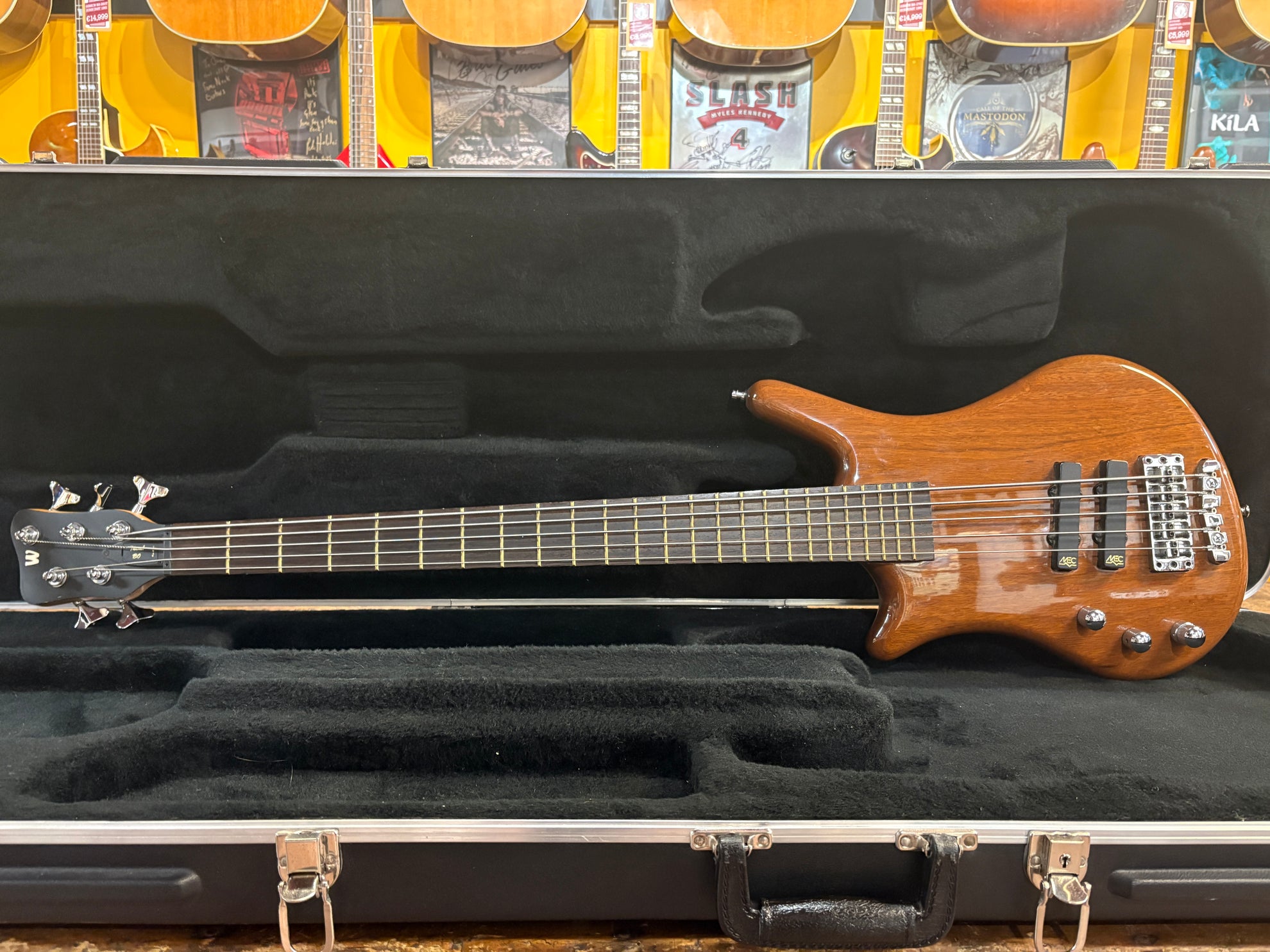 Left Handed Bo Warwick Thumb 5 String BO Korean Pro Series Left-Handed Natural 2011 ...