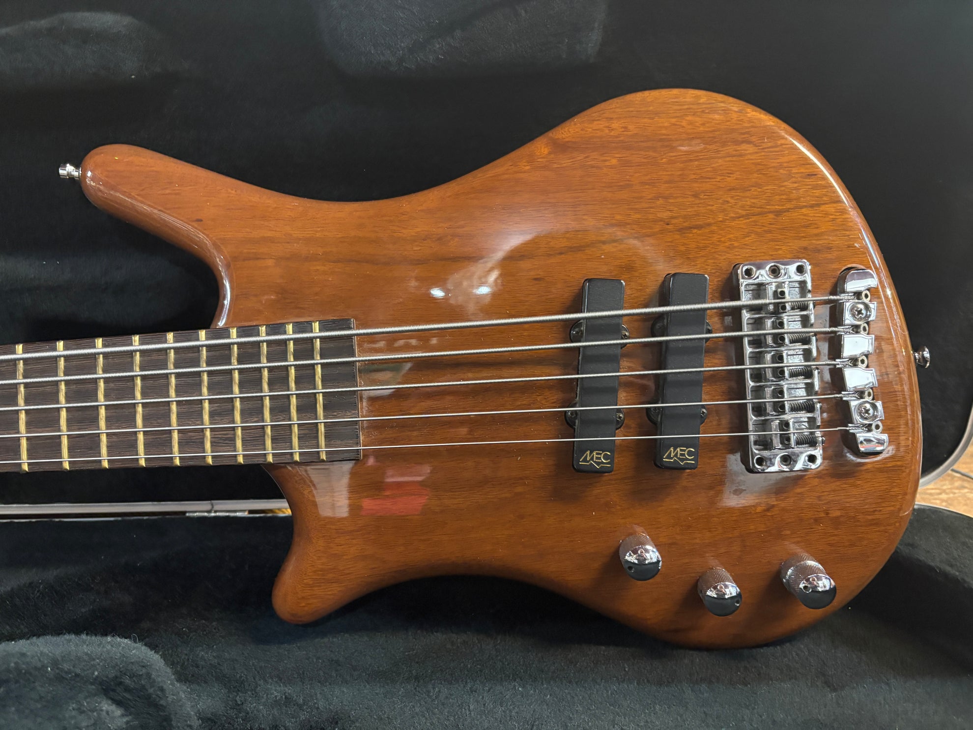 Left Handed Bo Warwick Thumb 5 String BO Korean Pro Series Left-Handed Natural 2011 ...