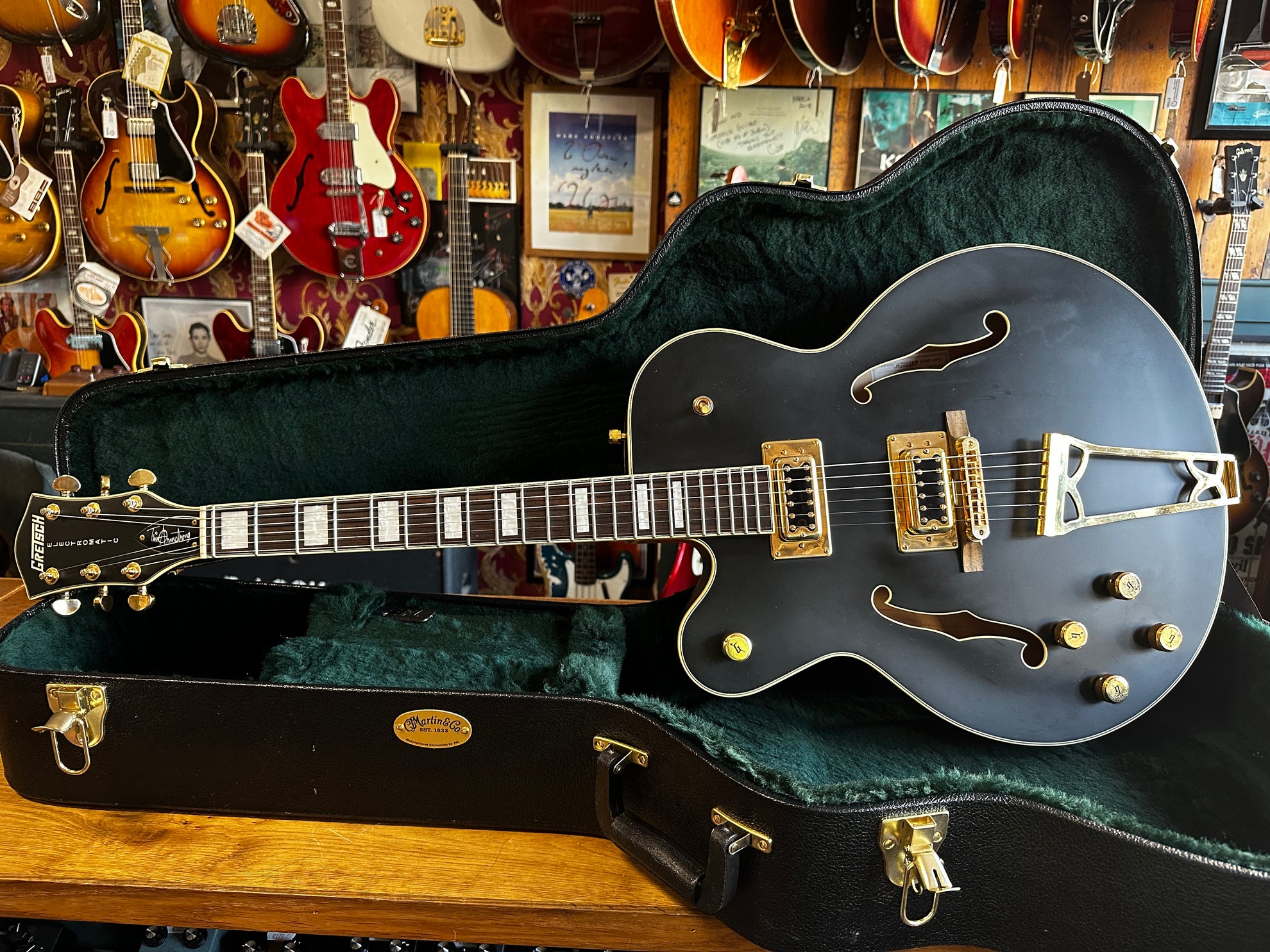 Gretsch tim armstrong clearance left handed