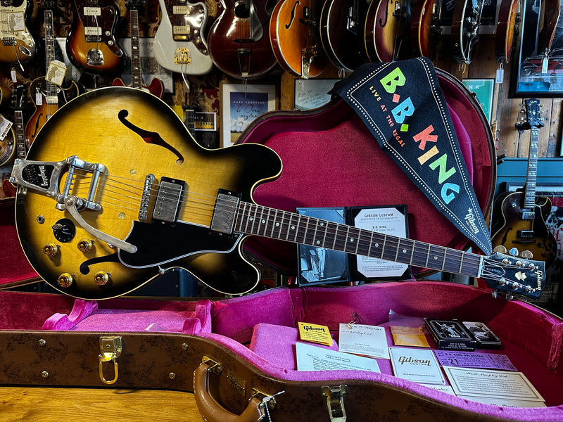 Gibson Custom Shop B.B. King "Live at the Regal" '59 ES-335 Murphy Lab Aged Argentine Grey 2023