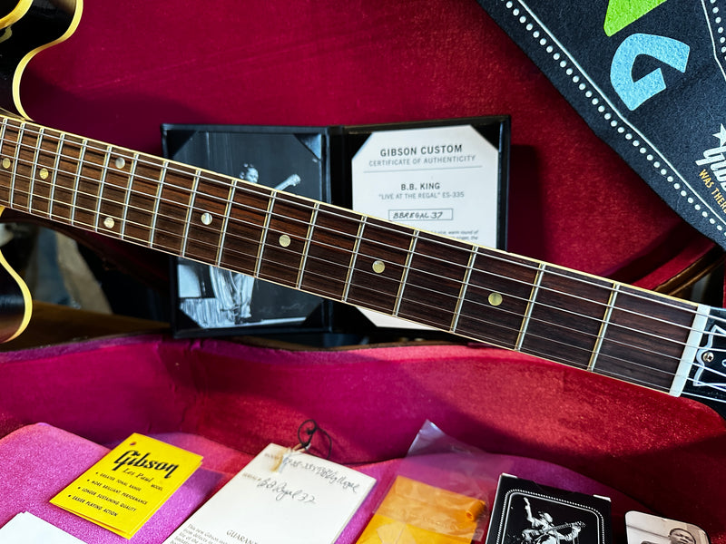 Gibson Custom Shop B.B. King "Live at the Regal" '59 ES-335 Murphy Lab Aged Argentine Grey 2023